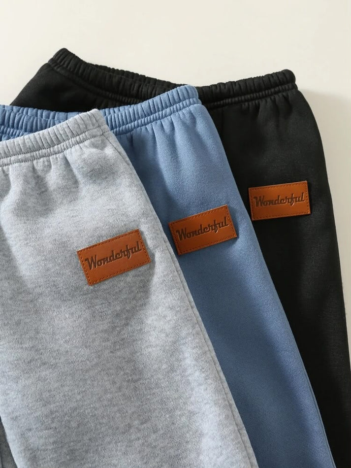 Kids Winter Fleece Trousers for Boys-kids clozet
2. Doosri picture (B