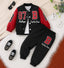 Boys black & red Jacket & Trouser-kids clozet - Kids Clozet