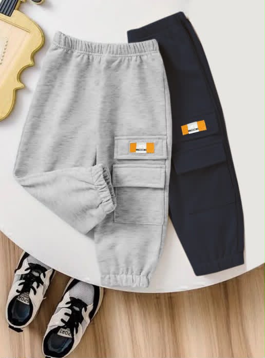 Boys Cargo Trousers -kids clozet - Kids Clozet Hover Image