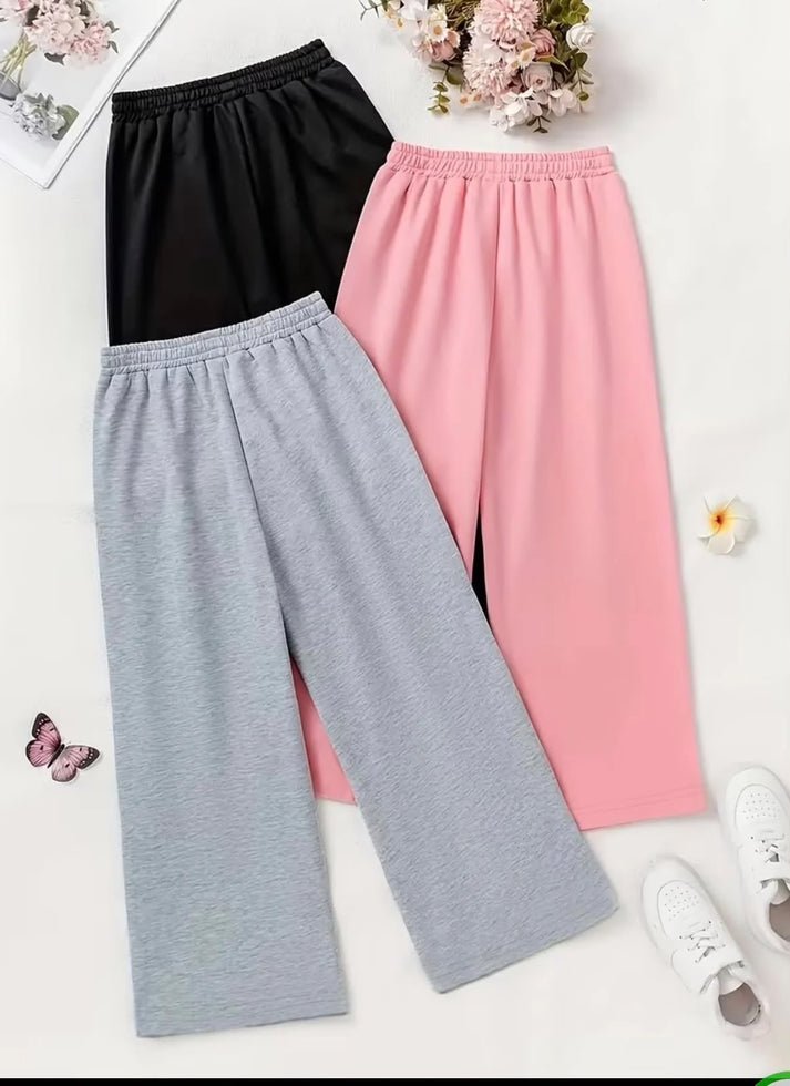 Girls Butterfly Print Trouser-kids clozet - Kids Clozet