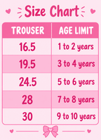Girls Heart Print Trousers-kids clozet - Kids Clozet