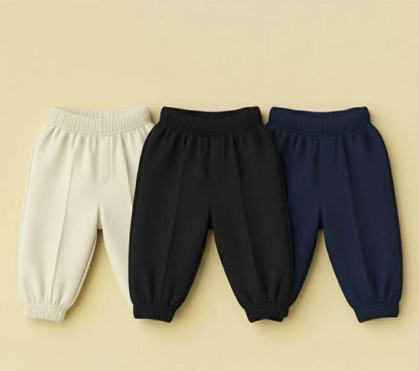 Pack of 3 Kids Fleece trousers-kids clozet