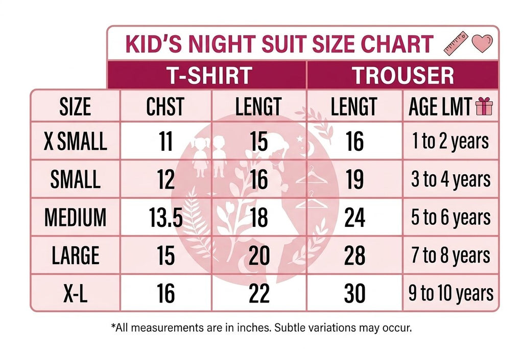 Girls Summer Soft Bow Print Nightwear-kids clozet